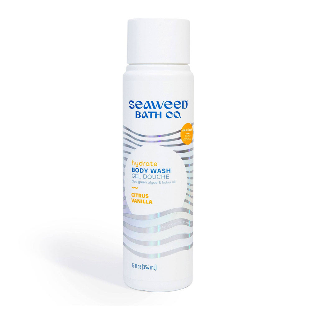 The Seaweed Bath Co Hydrate Body Wash, Citrus Vanilla, 12 Oz